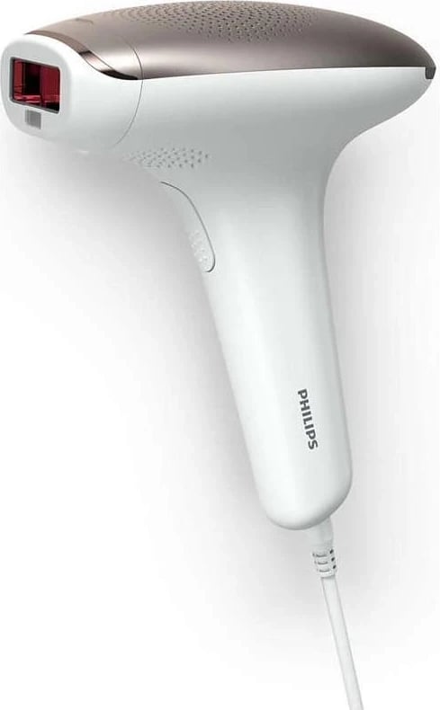 Aparat për heqjen e qimeve Philips Lumea IPL SC1997/00, bardhë-rozë