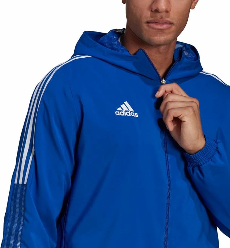 Duks për meshkuj adidas Tiro 21 Windbreaker, e kaltër 