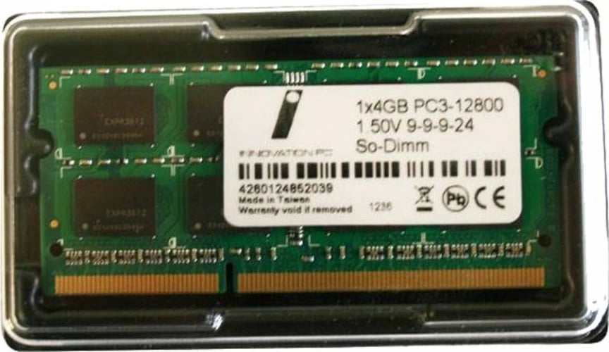 RAM Memorje Innovation PC 670437, 4 GB, DDR3, 1600 MHz