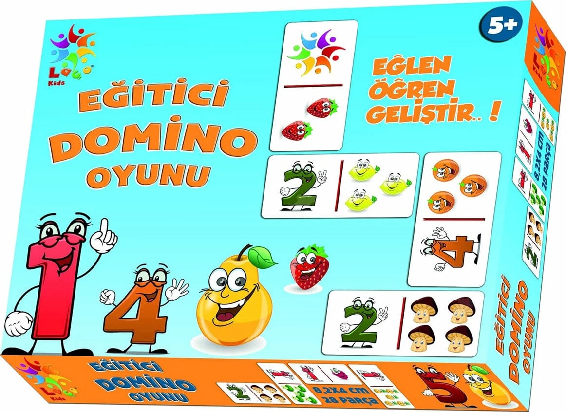 lojë domino edukative Lacoste LC015 për fëmijë