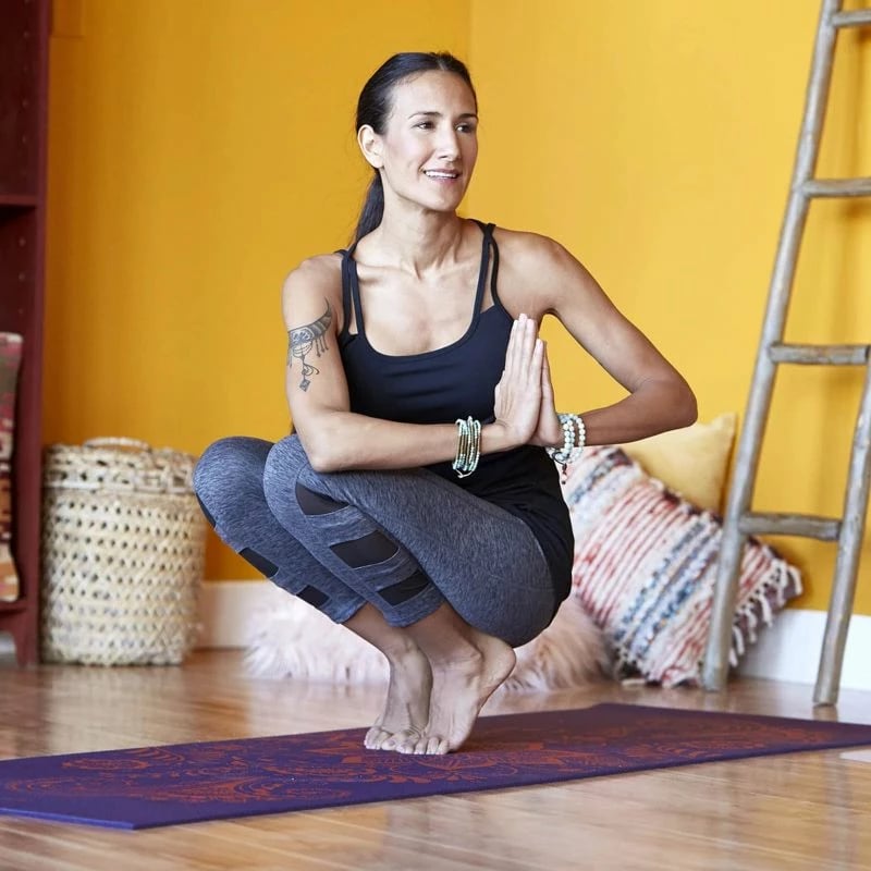 Dyshek yoga GAIAM, për meshkuj dhe femra, vjollcë