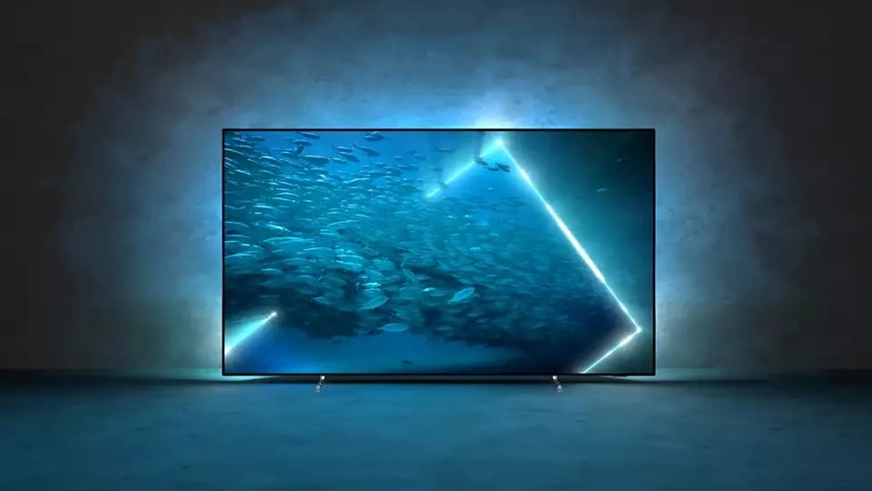 TELEVIZOR PHILIPS 55OLED707/12 | 55" OLED UHD 4K SMART TV ANDROID AMBILIGHT