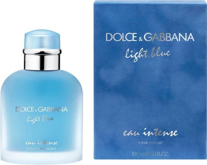 Eau De Parfum Dolce & Gabbana Light Blue Eau Intense Pour Homme, 100 ml