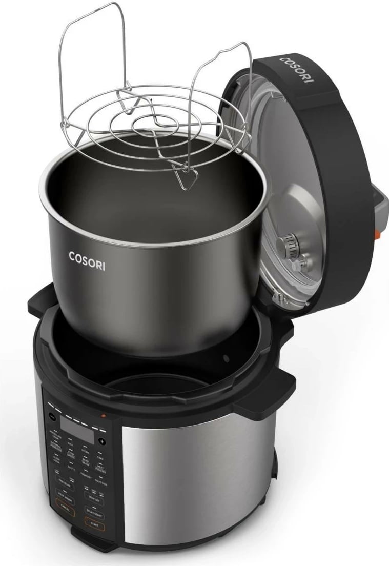 Multicooker Cosori CMC-CO601-SEU, 5.7L, 1100W, zi-e argjendtë