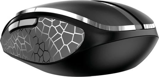 Maus Cherry MW 8C ADVANCED, Ambidextrous, Optical, RF Wireless + Bluetooth, 3000 DPI, Black, Grey