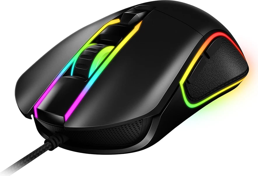 MOUSE GAMING HUZARO HZ-SHOT 1.5 | 6D 10000DPI RGB  I ZI