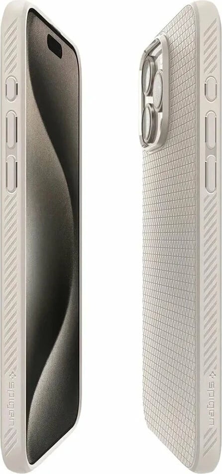 Mbulesë për iPhone Spigen, natyrale titanium