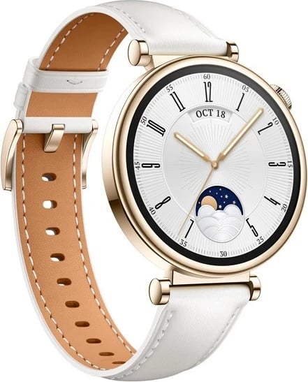 Orë inteligjente Huawei Watch GT 4 41mm Classic, e bardhë/ari