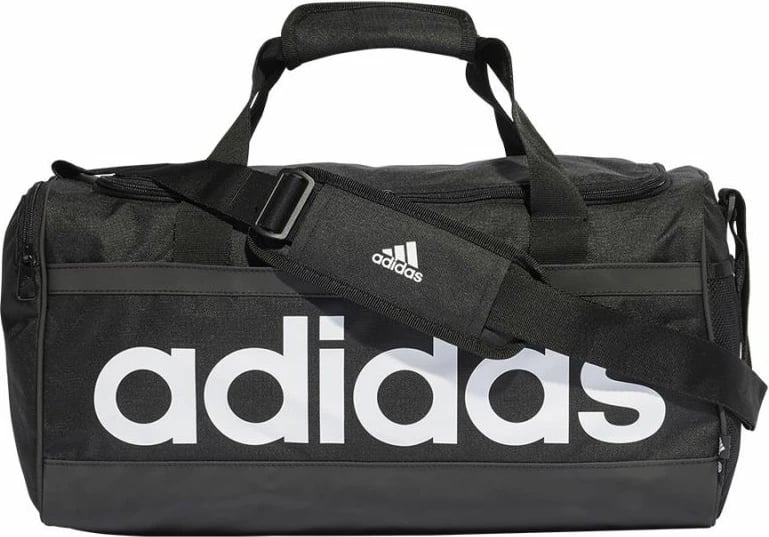 Cantë sportive adidas Linear Duffel M, e zezë