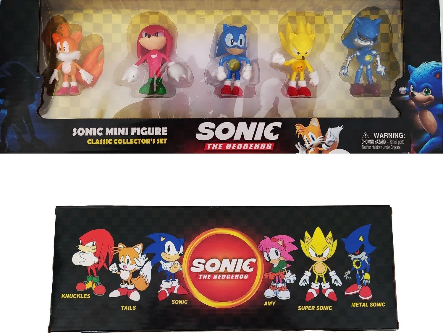 Set figurash Sonic Boom & Friends, 5 pjesë, për djem, blu