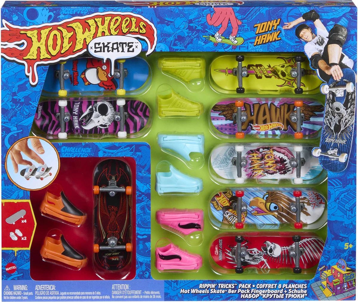 Set lodër Hot Wheels Skate Tony Hawk Rippin' Tricks Multipack