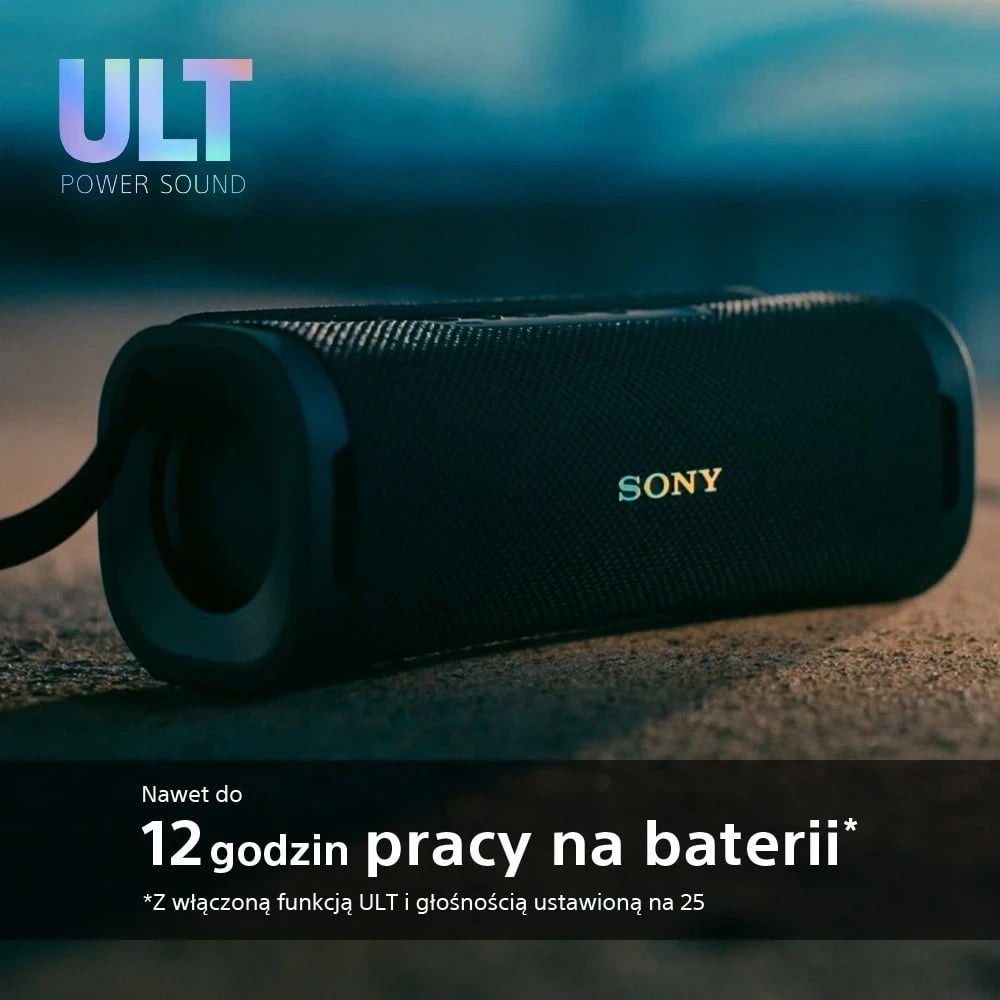 Altoparlant portativ Sony ULT Field 1, me Bluetooth, i portokalltë