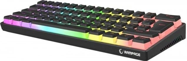 Tastierë mekanike Rampage RADIANT K11, RGB, e zezë