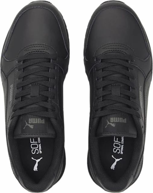 Atlete për djem Puma St Runner v3 L Jr, të zeza