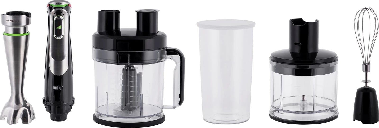 Blender Braun MultiQuick 9 MQ 9195XLI, 1200 W, Inoks, i zi