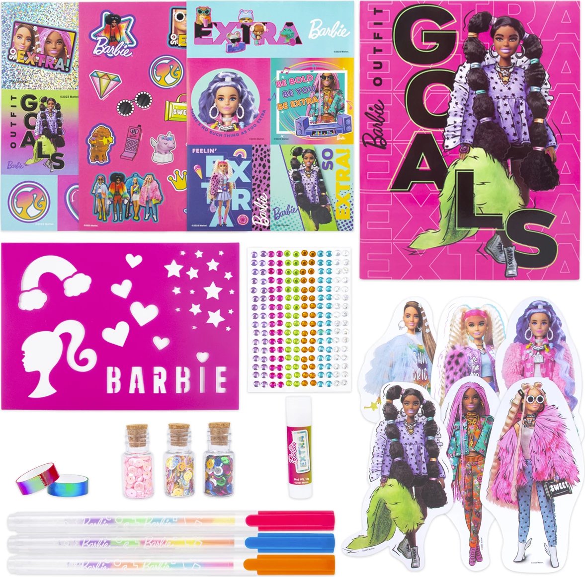 Barbie Extra Fashion Scrapbook Craft Kit