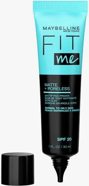 Bazë për Grim Maybelline,  Fit Me Matte+Poreless, 30ml