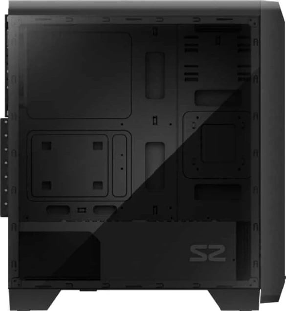 Kasë Zalman S2, ATX Mid Tower me maus 120mm - e zezë