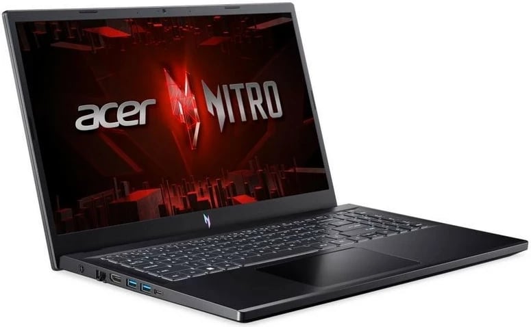 Laptop Acer Nitro V, i5-13420H, 15,6", 16GB, 1TB, Win11, RTX 3050, e zezë