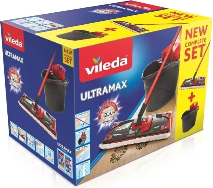 Set shtupë dhe kovë Vileda Ultramax Box