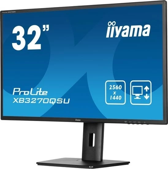 Monitor iiyama Prolite XB3270QSU-B1, 31 inch, 2560 x 1440, i zi