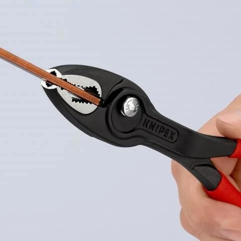 Knipex pinca TwinGrip, e kuqe