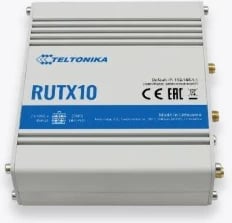 Router Teltonika RUTX10, Wi-Fi 5 (802.11ac), Dual-band (2.4 GHz / 5 GHz), Ethernet LAN, Bardhë, Tabletop