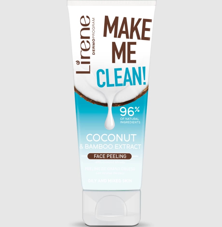 Pastrues për fytyrë Make Me Clean Kokos Lirene, 75 ml