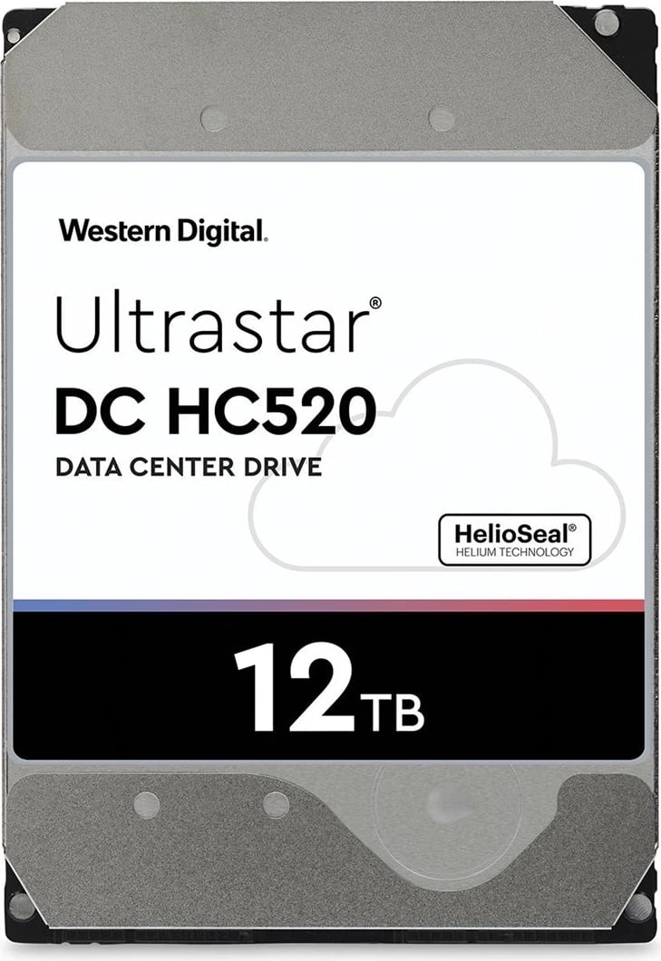 Disk Western Digital Ultrastar He 12, 3.5", 12TB,  Serial ATA