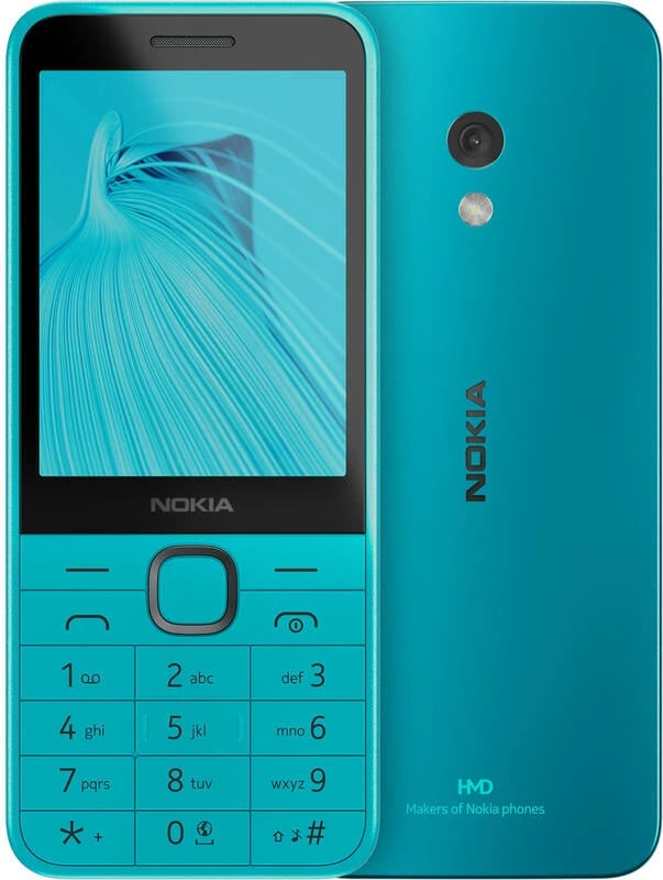 Celular Nokia 235 4G (2024), 2.8", 64+128MB, DS, i kaltër
