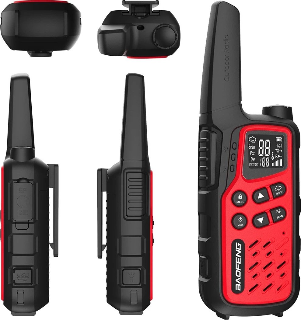 Walkie-Talkie Baofeng BF-T25E Kuq