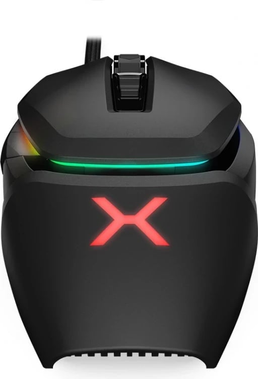 Mausi i lojërave Krux, CROSS BOT RGB, i zi