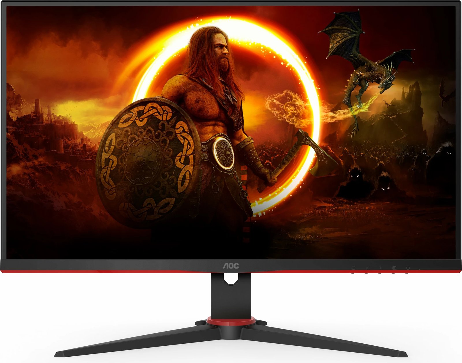 Monitor AOC G2 27G2SPAE/BK, 27", Full HD, LED, 1 ms, i zi, i kuq