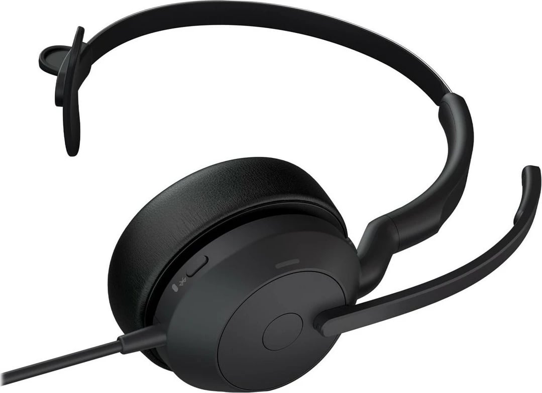 Kufje Jabra Evolve2 50, USB-C UC Mono, Wired, Office/Call center, 20 - 20000 Hz, 99 g, Headset, Black