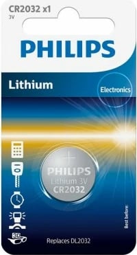 Philips Bateria CR2032 Mini Litium