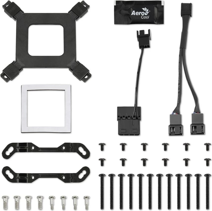 Ftohësi i lëngshëm për procesor Aerocool PGS Mirage L360 ARGB, i zi