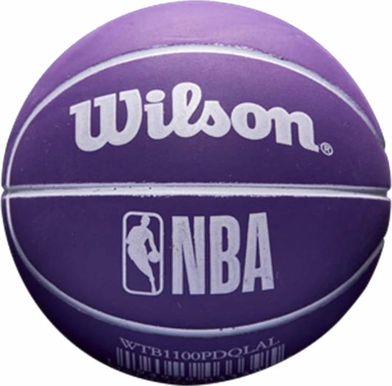 Top basketbolli Wilson NBA Dribbler Los Angeles Lakers, mini për të gjithë, vjollcë