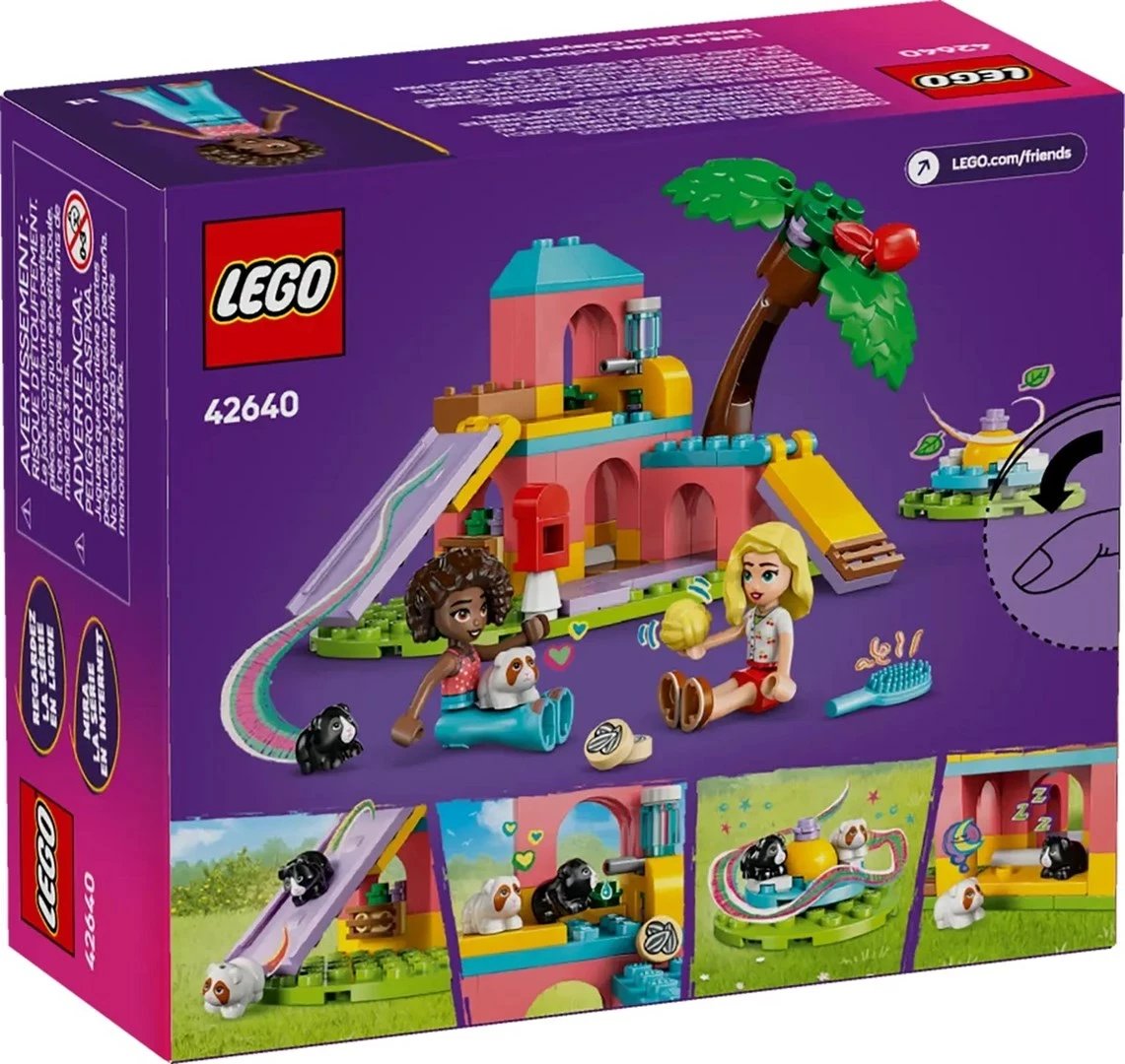 Set LEGO Friends 42640, Shesh lojërash për kavie