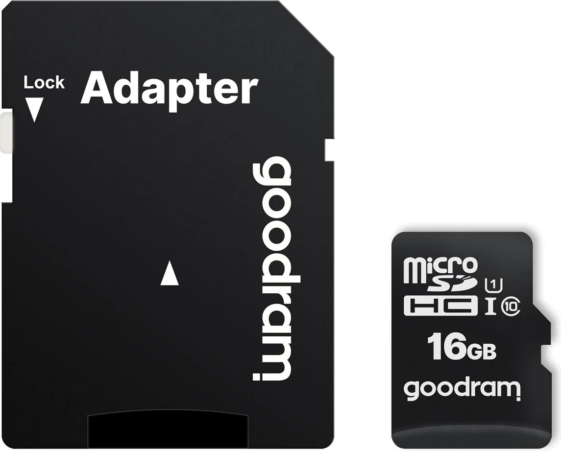 Kartë memorie Goodram M1AA-0160R12,16GB,e zezë