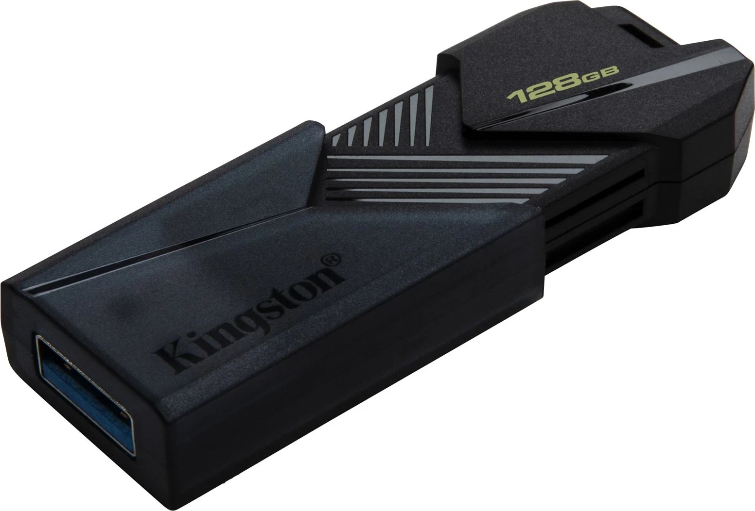 USB Kingston DataTraveler 128GB, 3.2 Gen 1 Exodia Onyx