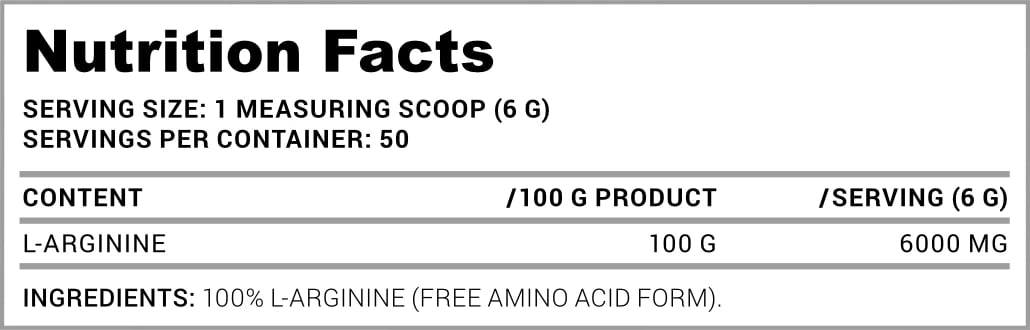 L-Arginine 300 g