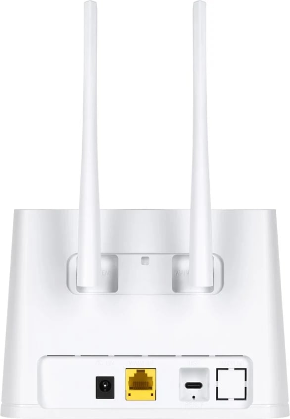 Router pa tel Rebel RB-0702, Single-band (2.4 GHz) 3G 4G, i bardhë