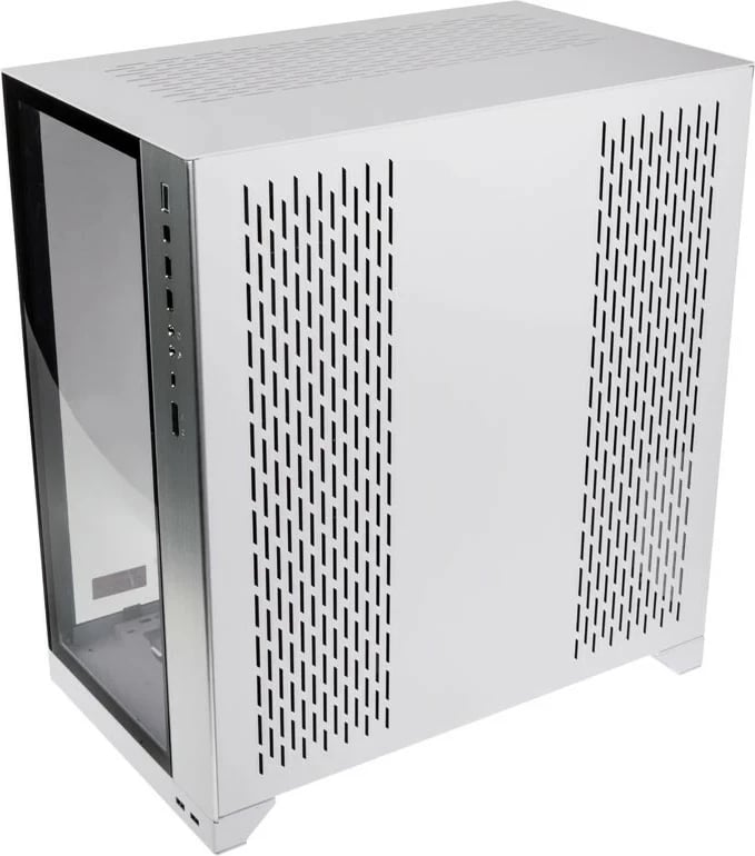 Kasë Lian Li O11 Dynamic XL, Big Tower, pa furnizim, 4 x USB 3.0, 1 x USB 3.1 tip C, bardhë