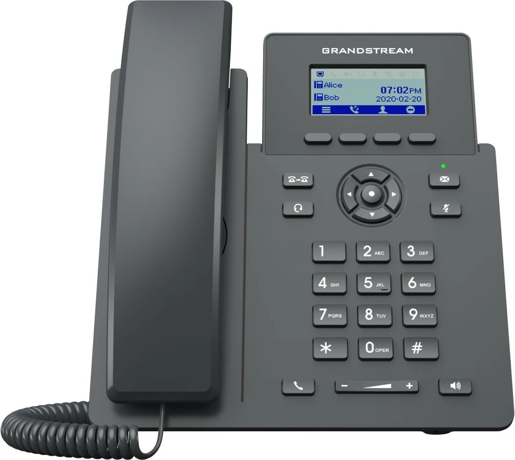 Telefon IP Grandstream GRP2601P, 2 linja, i zi