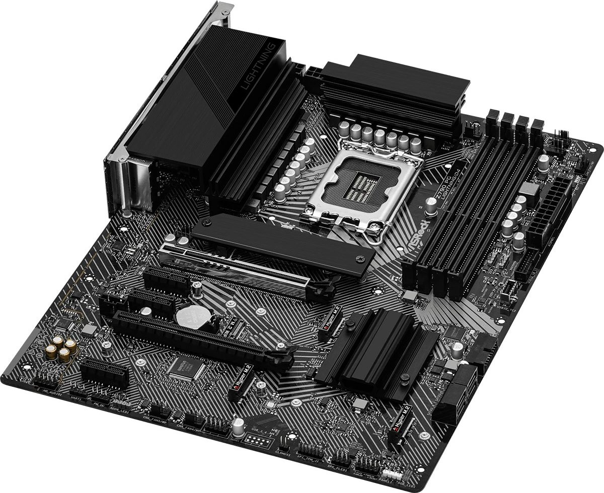 Pllakë amë Asrock Z790 PG Lightning/D4 Intel Z790 