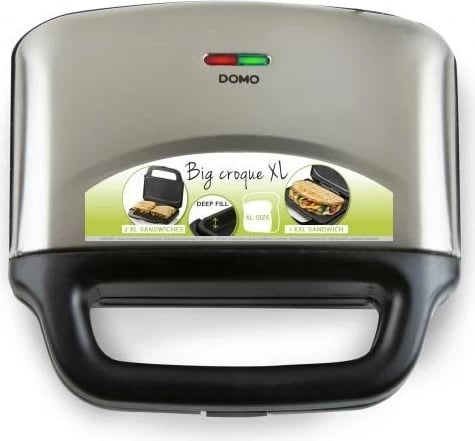 Sandwich Maker Domo DO9195C, 900 W, Inox, Zi