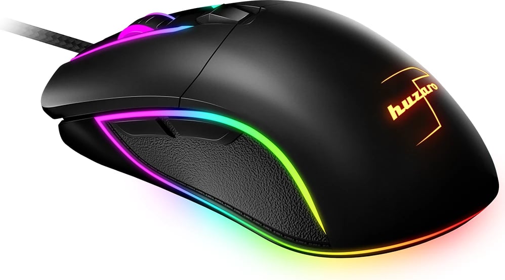 MOUSE GAMING HUZARO HZ-SHOT 1.5 | 6D 10000DPI RGB  I ZI