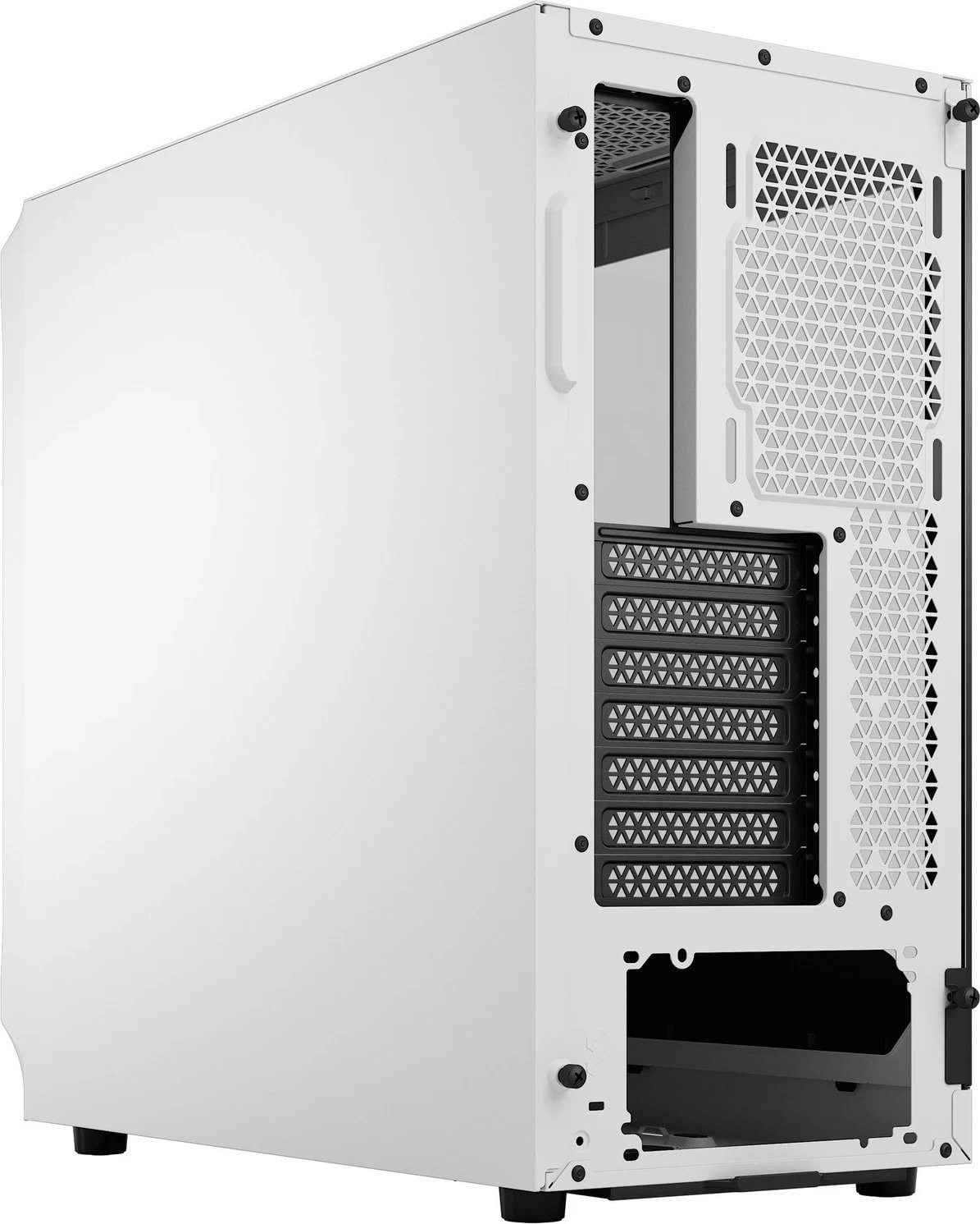 Kasë kompjuteri Fractal Design, Focus 2, e bardhë me të zezë