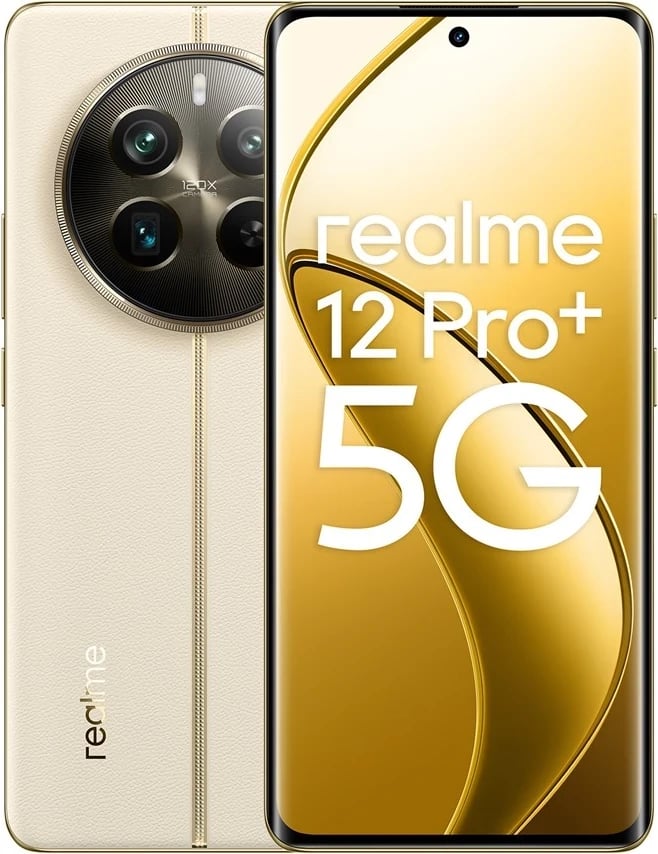 Celular realme 12 Pro+ 5G DS 12/512GB, Navigator Beige