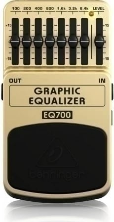 Efekt Behringer EQ700 për kitarë, Grafik